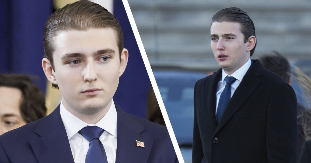 Barron Trump. Kuva All Over Press