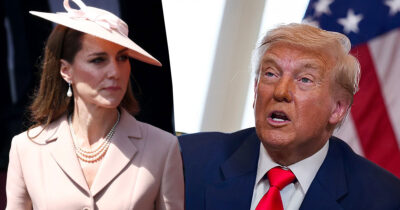 Prinsessa Kate ja Donald Trump.