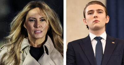 Melania Trumpin väitetään olevan jatkuvasti todella huolissaan Barron Trumpista.