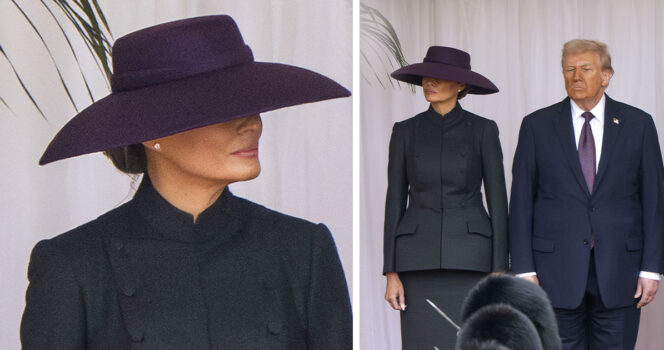 Melania Trump ja Donald Trump. AOP