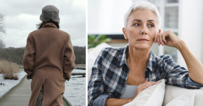 Nainen kävelee, nainen katsoo pois. Kuvat Shutterstock