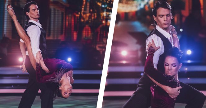 Johannes Holopainen ja Katri Riihilahti saivat tuomareilta täydet pisteet tangollaan TTK:ssa.