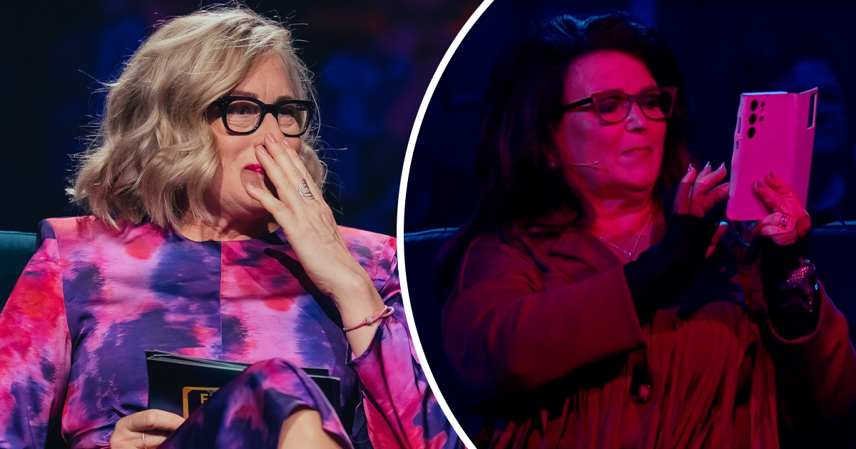 Katja Ståhl joutui puuttummaan Meiju Suvaksen käytökseen useita kertoja illan aikana.