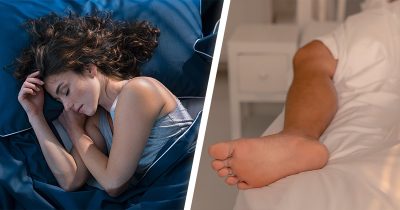 Nukkuva nainen, jalka. Kuvat: Shutterstock