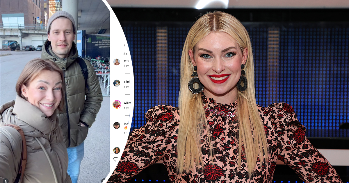Kia Lehmuskoski ja puoliso Kimi Lindeman. Kuvat: Instagram, AOP