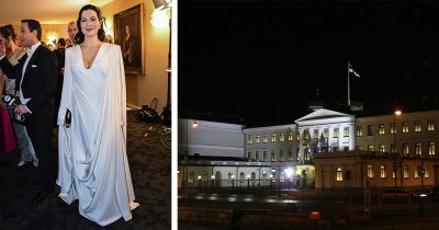 Jenni Vartiainen oli Newsnerin lukijoiden suosikki tämän vuoden Linnan juhlissa.