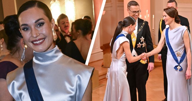 Sanna Marin julkaisi harvinaisia kuvia Linnan juhlista, joissa mukana on myös Joni Willberg.