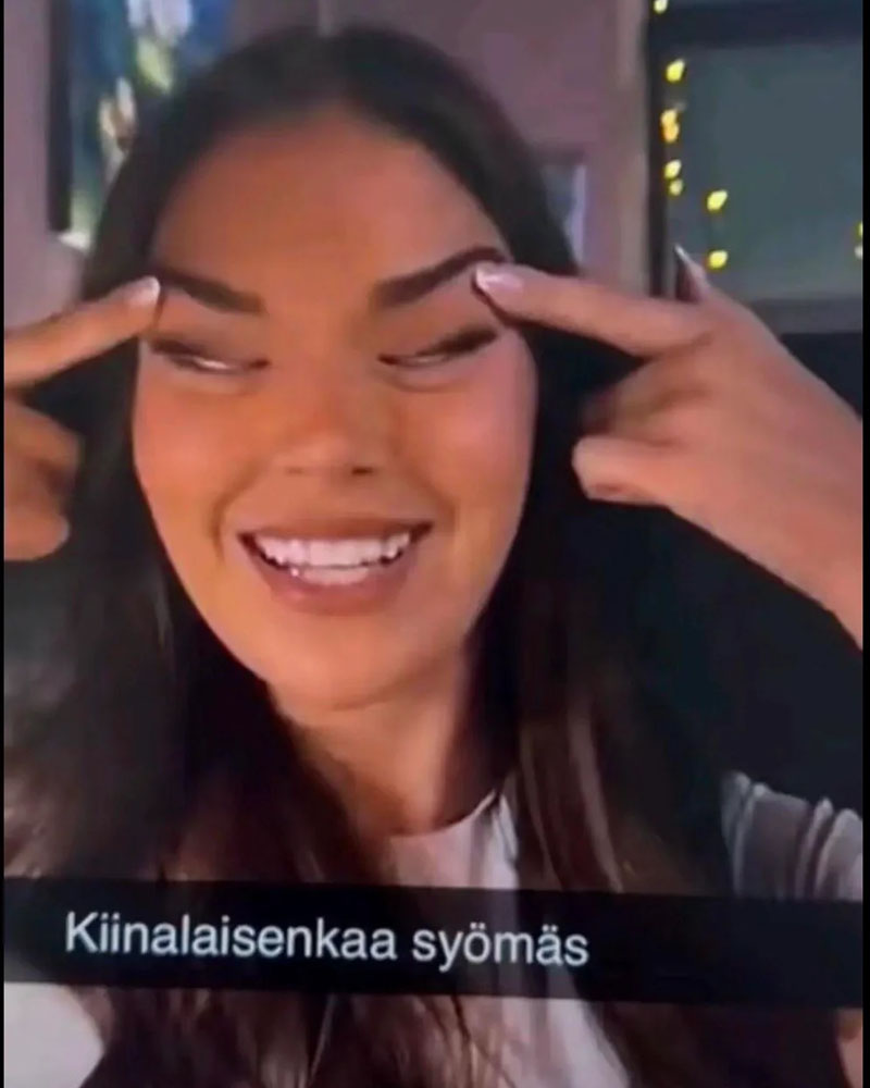 Sarah Dzafce joutui luopumaan Miss Suomi kruunustaan ja tittelistään rasistisen kuvan takia.