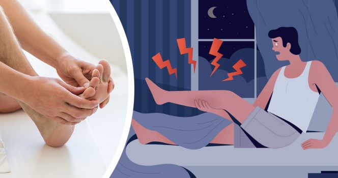 Jalka ja jalkakramppi. Kvat: Shutterstock