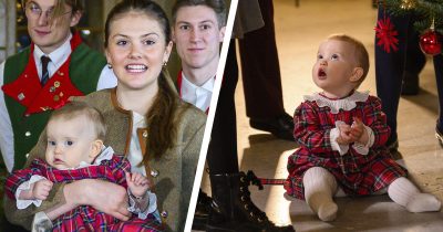 Prinsessa Estelle ja prinsessa Ines hurmasivat ruotsalaiset yhteiskuvissa.