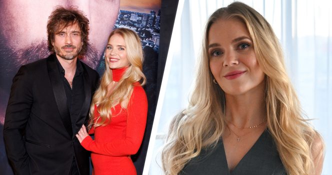 Sebastian Rejman ja Lotta Hintsa. Kuva: AOP