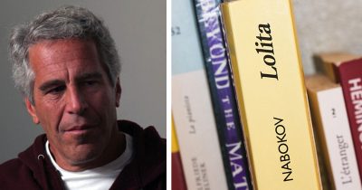 Jeffrey Epstein (vas.) ja Vladimir Nabokovin Lolita-kirja