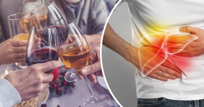 Joulun pyhien aikainen alkoholin käyttö jättää jälkensä maksaan.