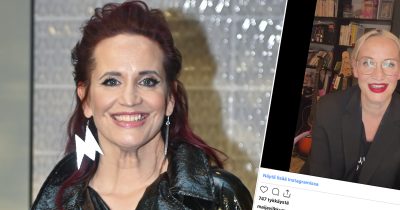 Maija Vilkkumaa on värjännyt hiuksensa vaaleiksi.