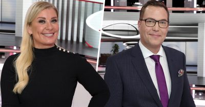 Uutisankkuri Kirsi Alm-Siira jakoi jälleen huvittavan yhteiskuvan Jan Anderssonin kanssa.