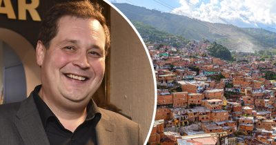 Jethro Rostedt sanoo paikallisen poliisin vieneen häneltä 300 euroa Kolumbiassa.