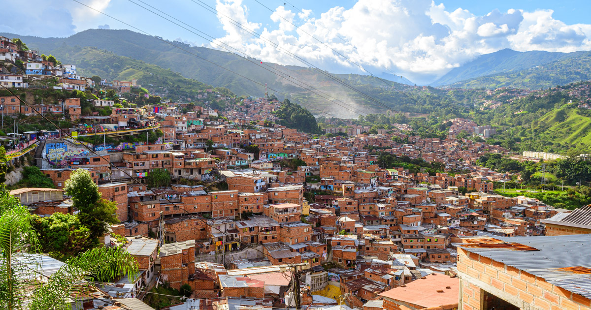 Medellín on iso kaupunki Kolumbiassa.