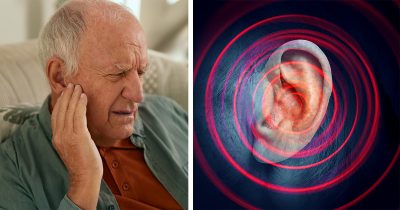 Mies pitelemässä korvastaan. Korva. Kuvat: Shutterstock