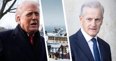 Donald Trump, Jonas Gahr Støre. Kuvat AOP