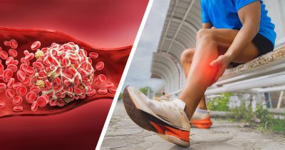 Veritulppa ja jalkakramppi. Kuvat: Shutterstock