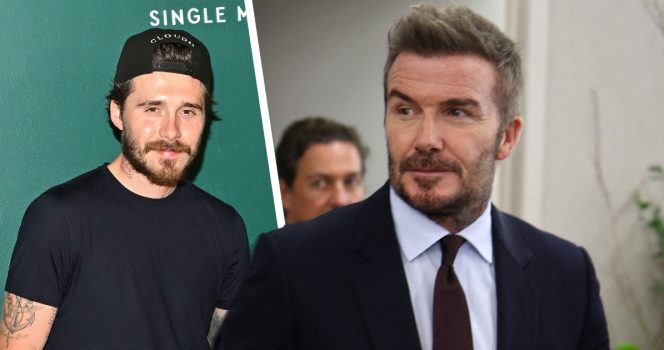 Brooklyn Beckham, David Beckham. Kuvat: AOP