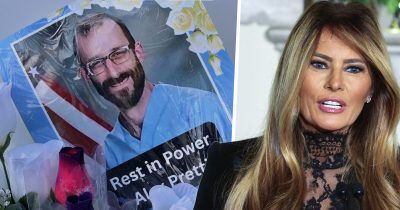 Melania Trump rikkoi hiljaisuuden Alex Prettin ampumisen jälkeen.