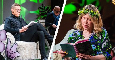 Alexander Stubb ja Alma Pöysti. Kuvat Yle Pressi