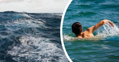 Avomeri, poika uimassa. Kuvat: Shutterstock