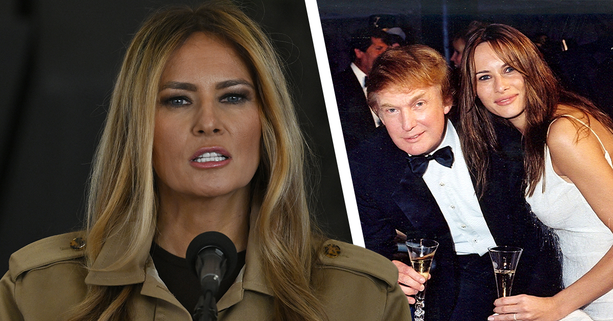 Melani ja Donald Trump. Kuvat AOP ja Getty Images