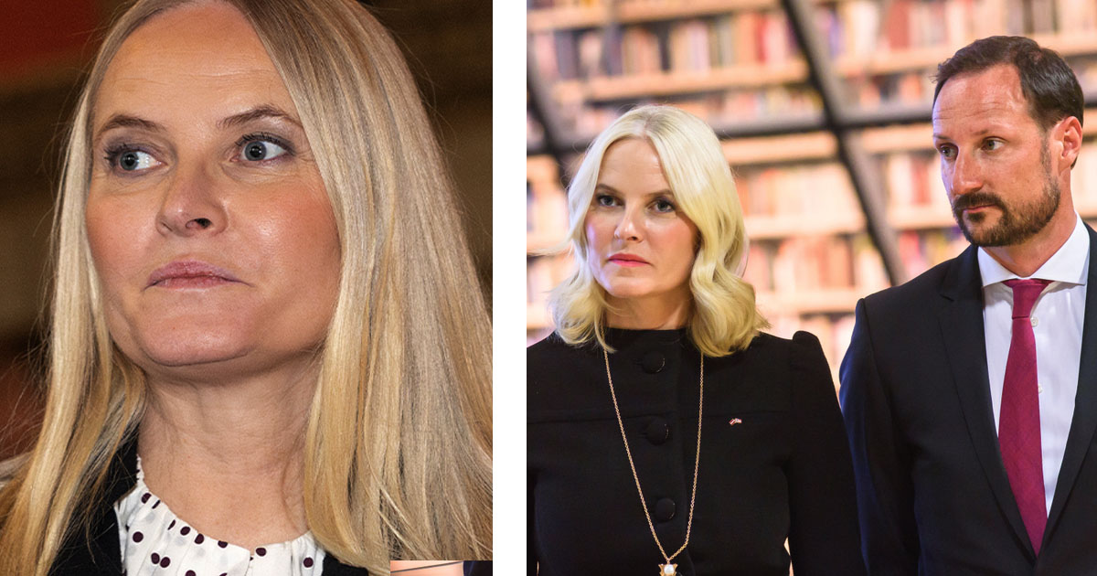 Mette-Marit ja Haakon.