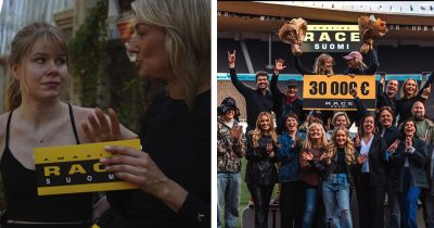 Maria Guzenina ja Vilma (vas.) ja kaikki kilpailijat