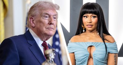 Donald Trump ja Nicki Minaj. Kuvat AOP