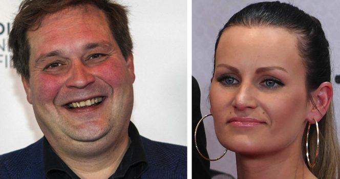 Jethro Rostedt (vas.) ja Helena Koivu