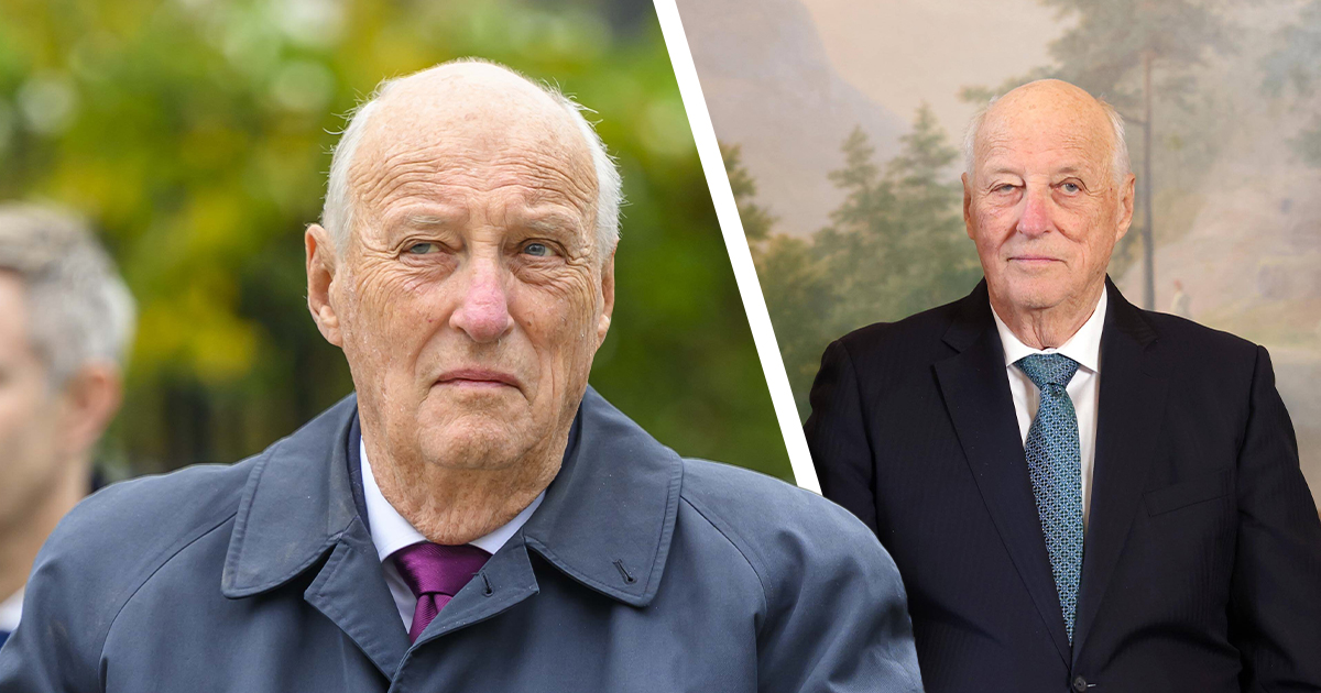 Norjan kuningas Harald. Kuva: AOP