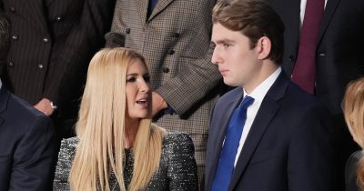 Ivanka ja Barron Trump