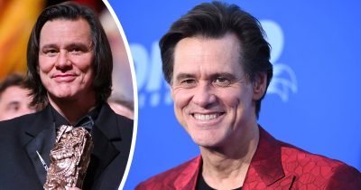 Jim Carrey vuosina 2026 (vasen) ja 2022 (oikealla). Kuvat: AOP