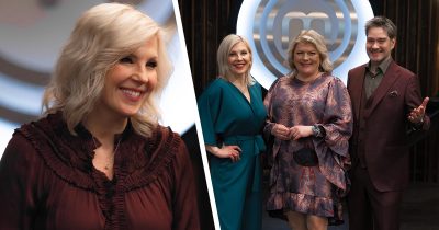 Vappu Pimiä, Helena Puolakka ja Henri Alen MasterChef Suomi. Kuvat: MTV Pressi