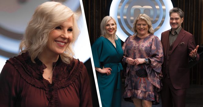 Vappu Pimiä, Helena Puolakka ja Henri Alen MasterChef Suomi. Kuvat: MTV Pressi