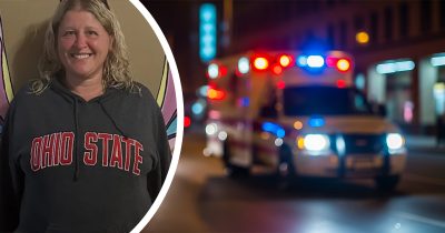 Isoäiti Laura j. Hammond, onnettomuuspaikan kuvituskuva. Kuvat: GoFundMe ja Shutterstock