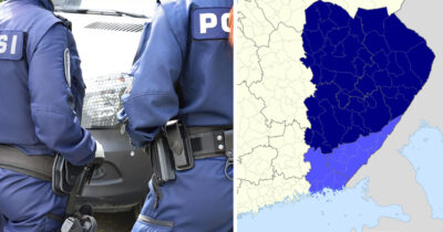 Poliisi ja Itä-Suomi. Kuvat eivät liity tapaukseen