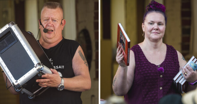 Aki ja Heli Palsamäen huutokauppayrityksen tulos laski viime vuonna selvästi.