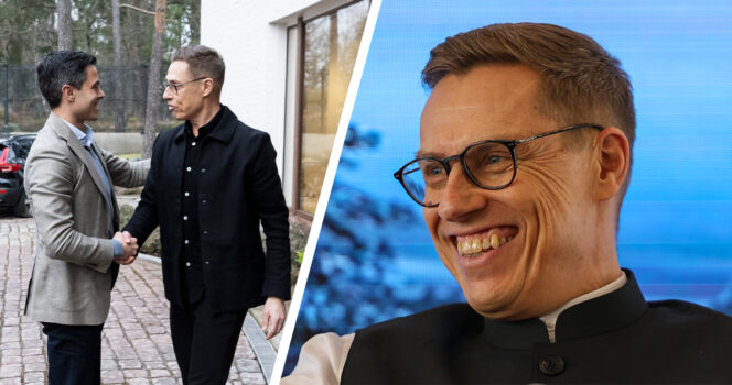 Robb Jetten ja Alexander Stubb. Kuvat: AOP