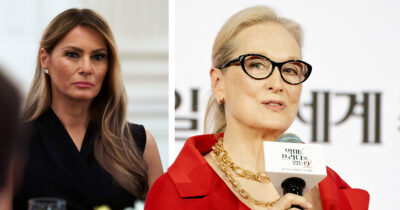 Melania Trump ja Meryl Streep. Kuvat: AOP