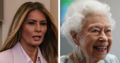 Melania Trump ja kuningatar Elisabet