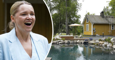 Anna-Maija Tuokon toivoma uima-allas muuttui lammeksi, joka herätti kysymyksiä katsojissa.