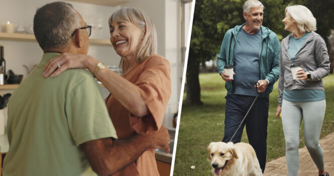 60 vuoden jälkeen ihmisen tarpeet ja odotukset rakkauden suhteen muuttuvat.