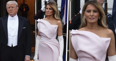 Melania Trumpin asun kritisoitiin rikkovan pukukoodia.