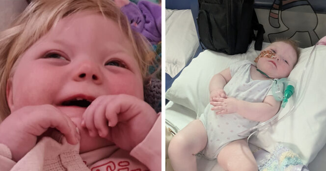 Bridget McNallylla on arvinainen sairaus. Kuvat: GoFundMe/Shelly McNally