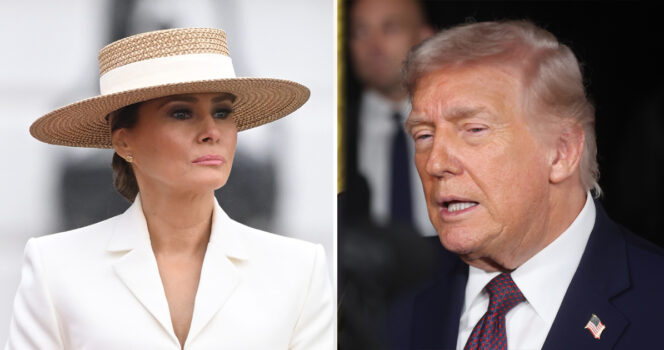 Melania ja Donald Trump. Kuvat: Getty ja AOP
