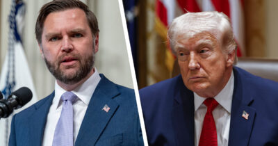 J. D. Vance, Donald Trump. Kuvat: AOP